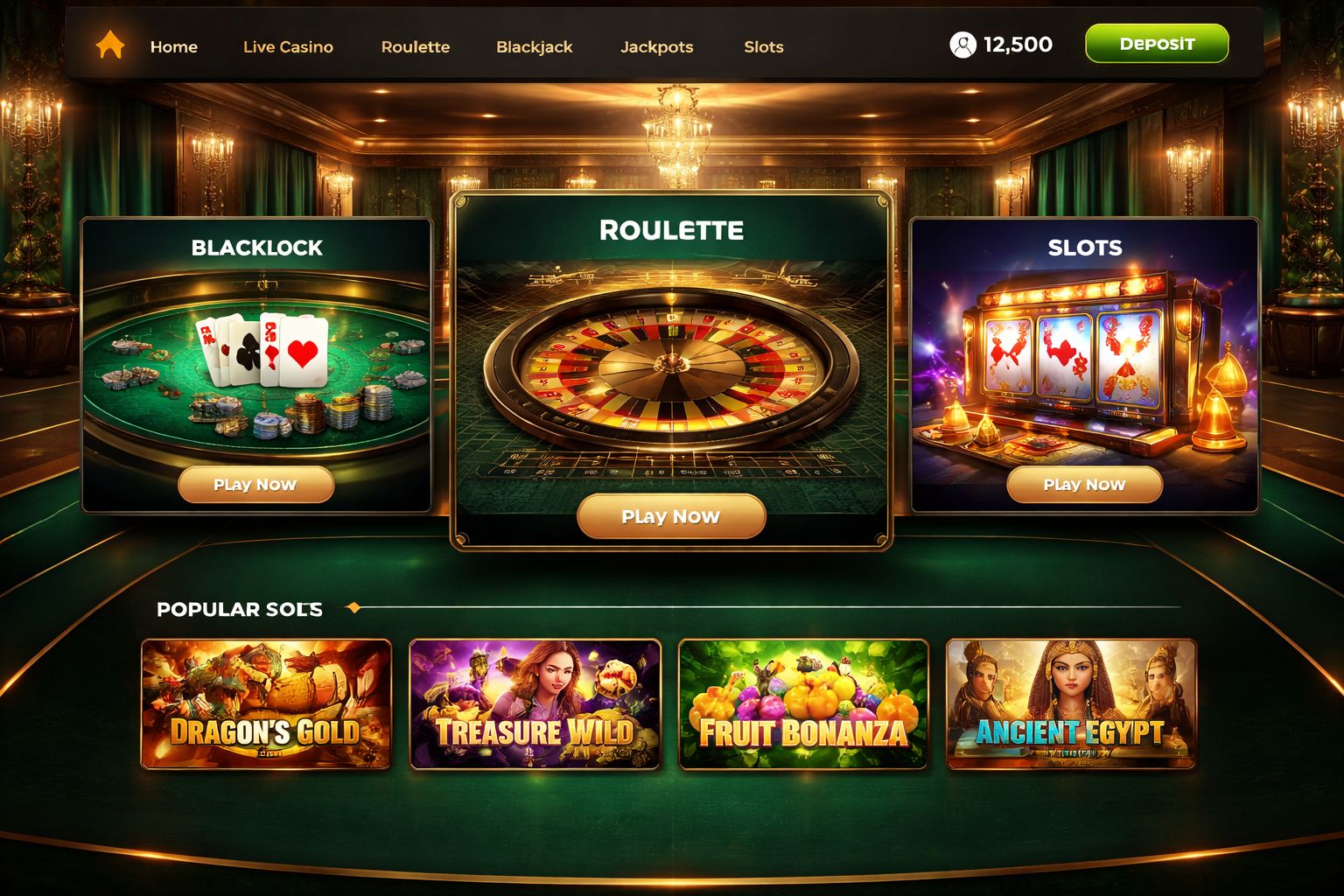 Vista de la plataforma BB2 BET Casino mostrando categorías organizadas de juegos en línea